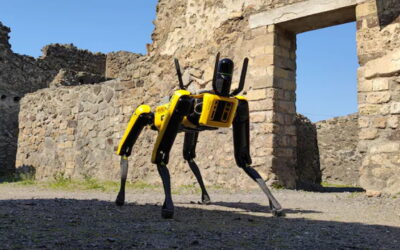 A Pompei un cane robot custodisce e protegge le rovine